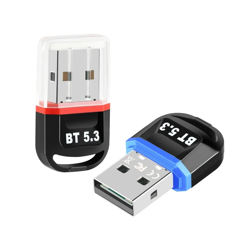PC WIN10/11용 3PCS 20M 장거리 무선 USB BT 5.3 동글 어댑터 무료 드라이버