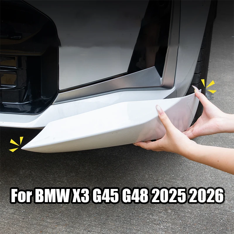 

Для BMW X3 G45 G48 2025 2026 автомобильный специальный угол защиты от столкновений бампера материал ABS
