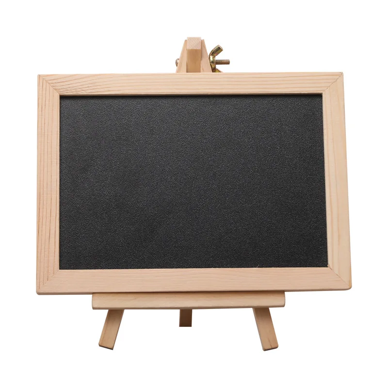 Commercial Price of Small Blackboard Stall Illuminated Billboard Magnetic Desktop Writing and Message Board Display Board