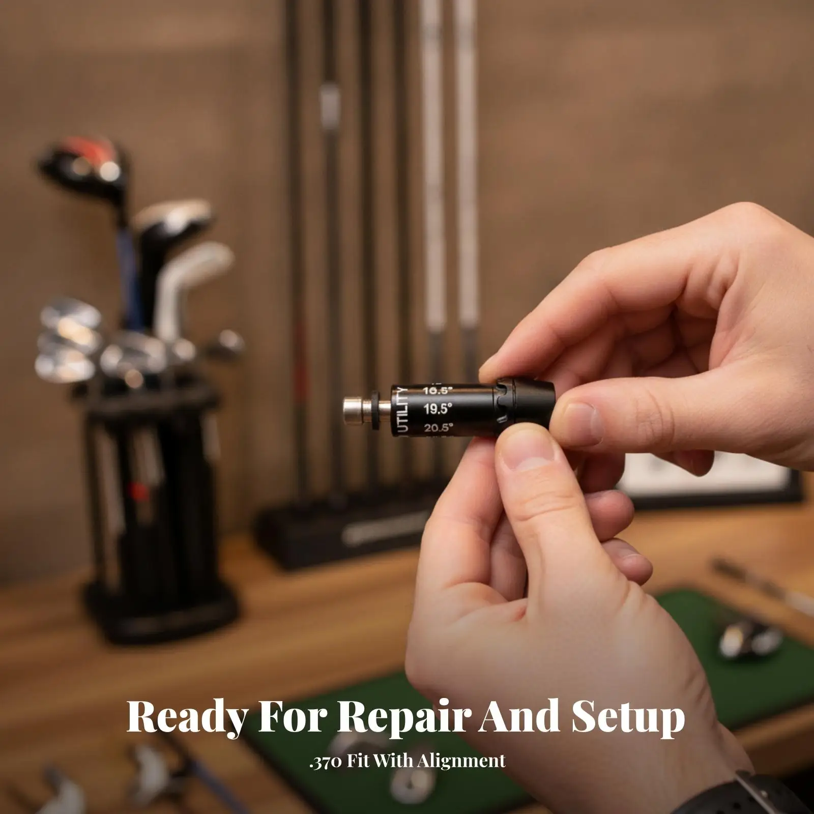 Adjustable Golf Club Adapter Sleeve | Easy-to-Read Alignment Markings, Golf Club Shaft Adapter Sleeve
