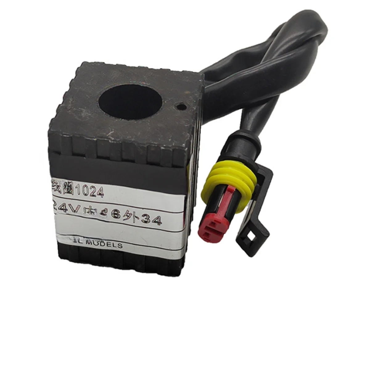 Excavator Pilot Safety Lock Solenoid Valve Coil for 135 215 225 235-8