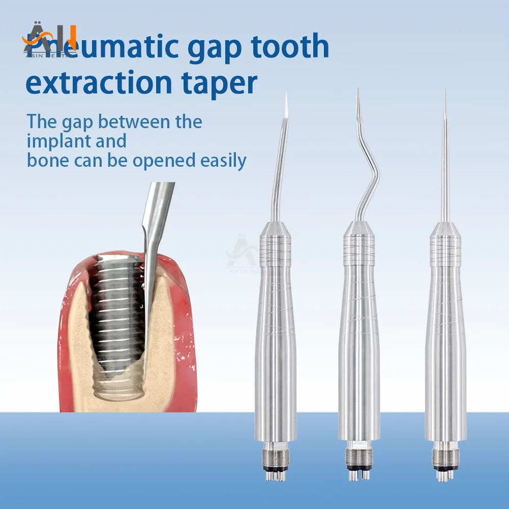 Dental Tooth Extraction Surgery Instruments Turbine Pneumatic Elevator Set Tools