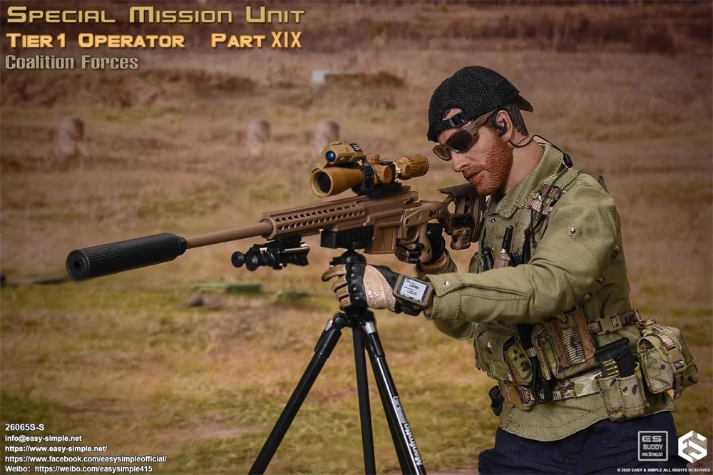 

1/6 EASY&SIMPLE ES 26065SS US. Special Mission Unit Operation Full Set Movable Action Figure Full Set Toys Model