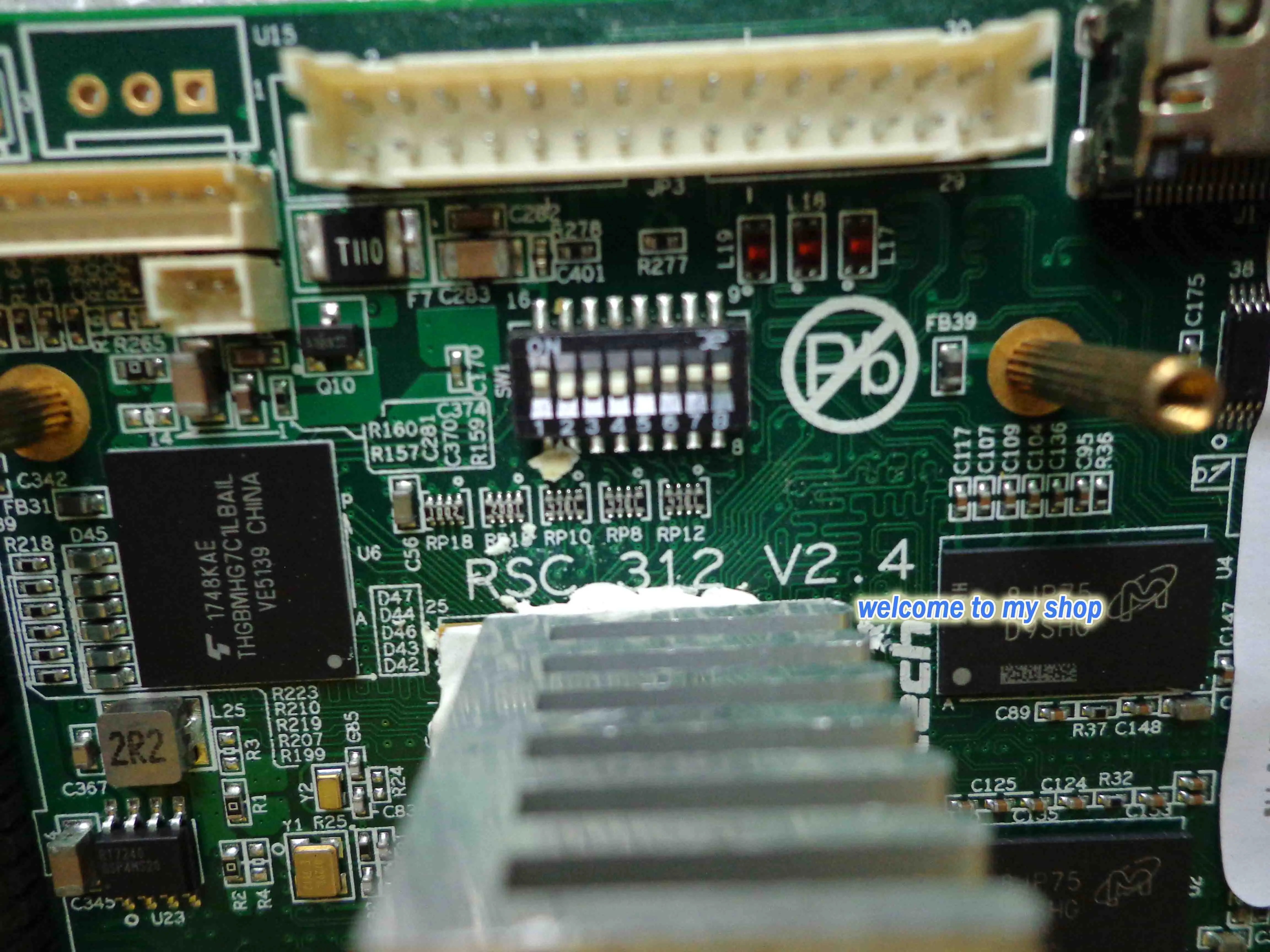 Intelligent ARM motherboard RSC.312.V2.4 embedded industrial motherboard