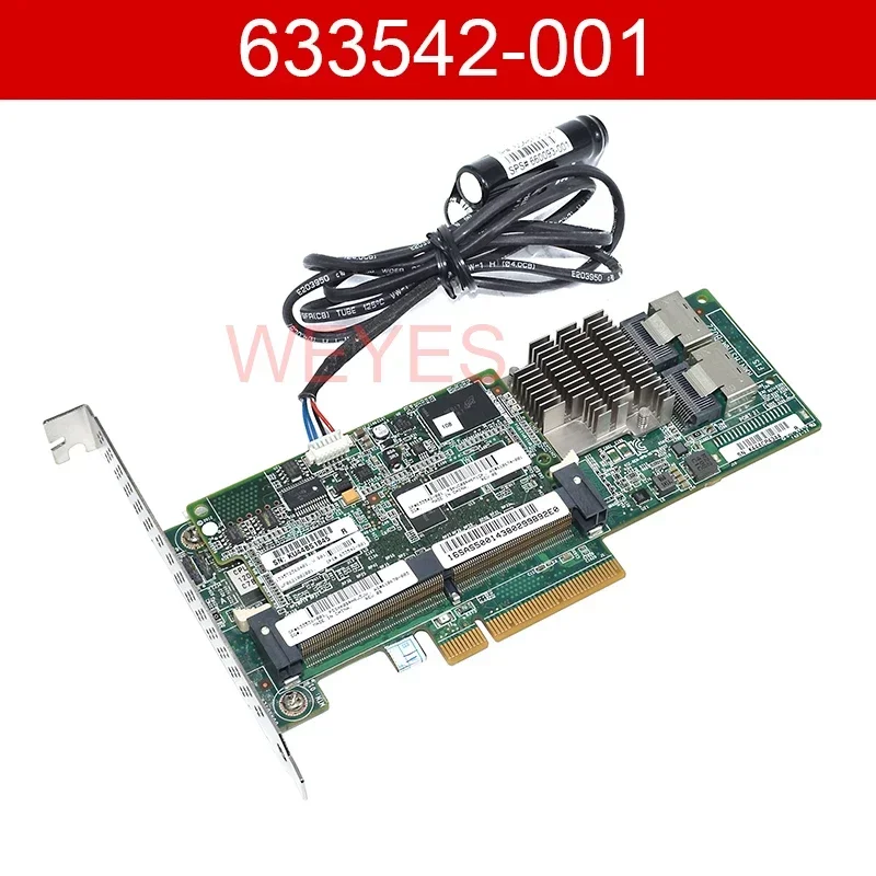 

Refurbished For P420 Array Card 1GB Cache 633542-001 610674-001 610670-003+ Battery 631670-B21 633538-001 633542-001