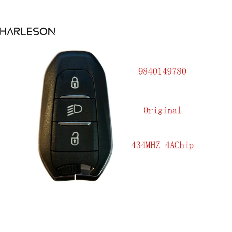 

9840149780 Car Remote Control Key For Peugeot 508 5008 2020 2021 4A HITAG AES IM3A NCF29A1M 433.92MHz Original Promixity Card