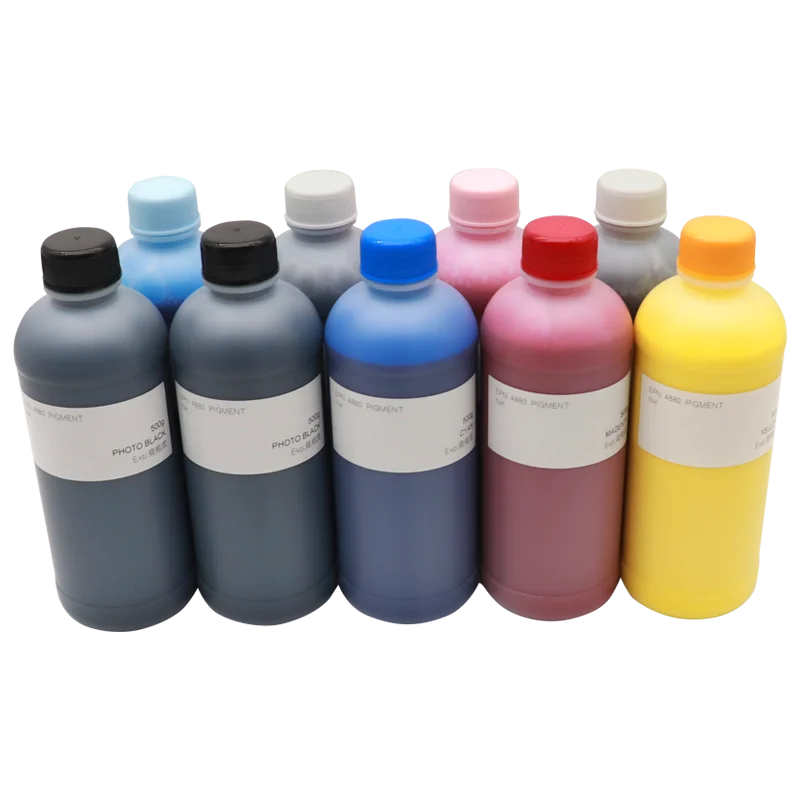 1000ml Pigment ink for Epson P808 P800 ink EPSON pro3800 3880 3850 3890 3885 T5820 P6080 P8080 large format printer plotter ink