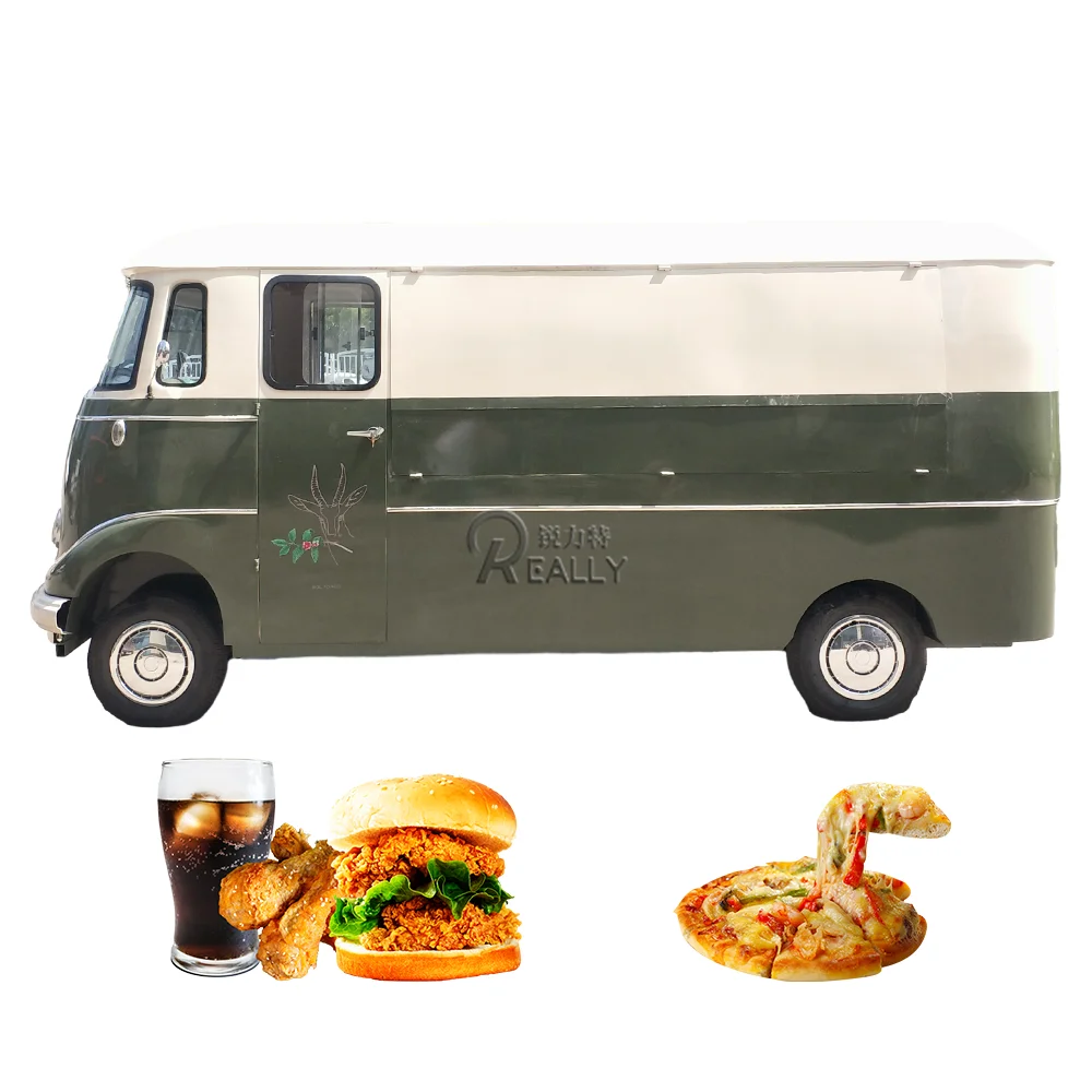 Airstream Electric Food Trucks for Sale in USA Pizza Trailer Coffee Bar Burger Van Catering Trailer Fully Equipped Restaurant