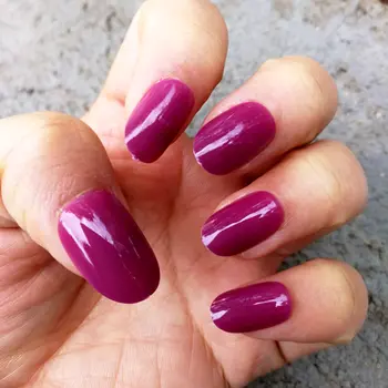 100片深藍色橢圓形假指甲,短版壓克力按壓式指甲,全覆蓋式假指甲貼片,美甲工具 8 最佳銷售 深藍色指甲 - №1