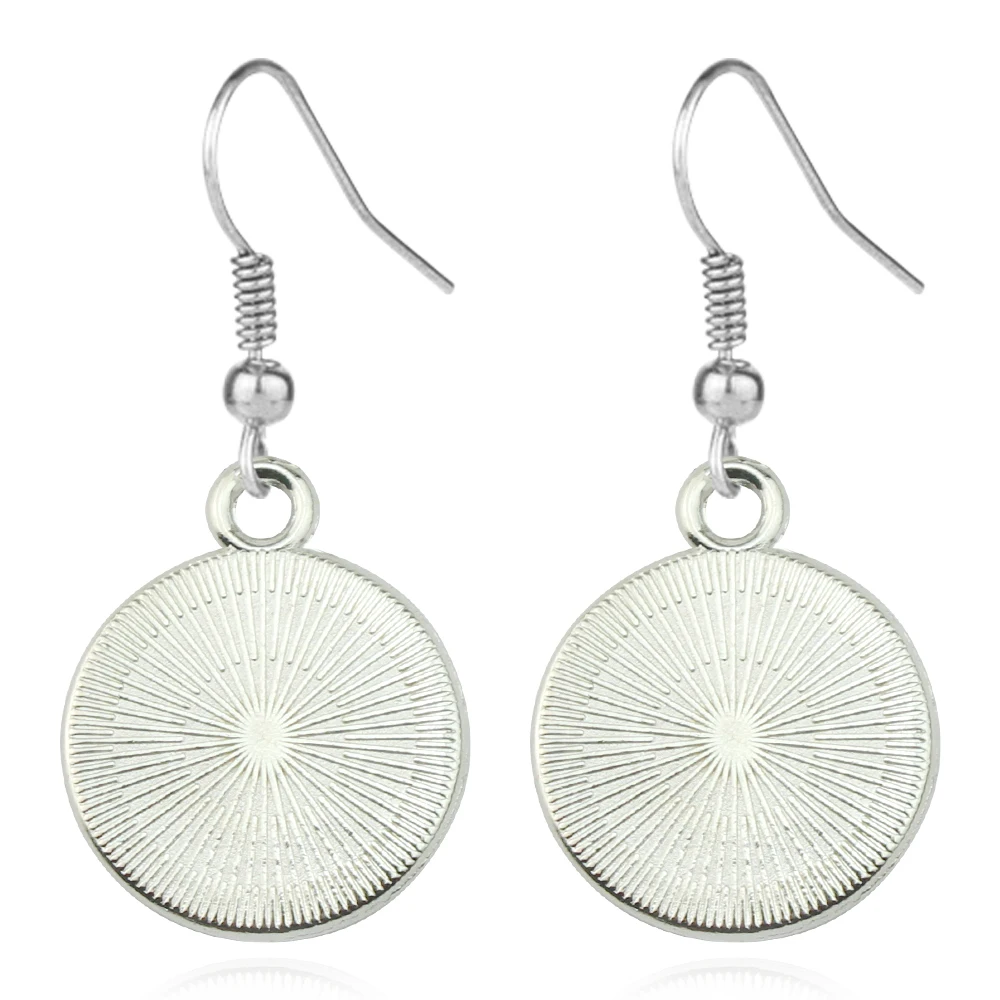1Pair Tai Chi Earrings for Women China Style Double-sided Yin Yang Dangle Earings Jewelry Accessories Birthday Gift