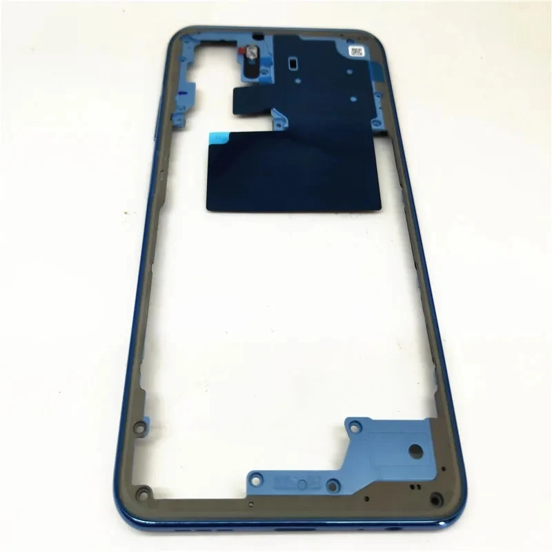 For Xiaomi Redmi Note 10S 10 4G 5G Housing Middle Frame Case Middle Frame Bezel Plate Replacement Parts With Side Key