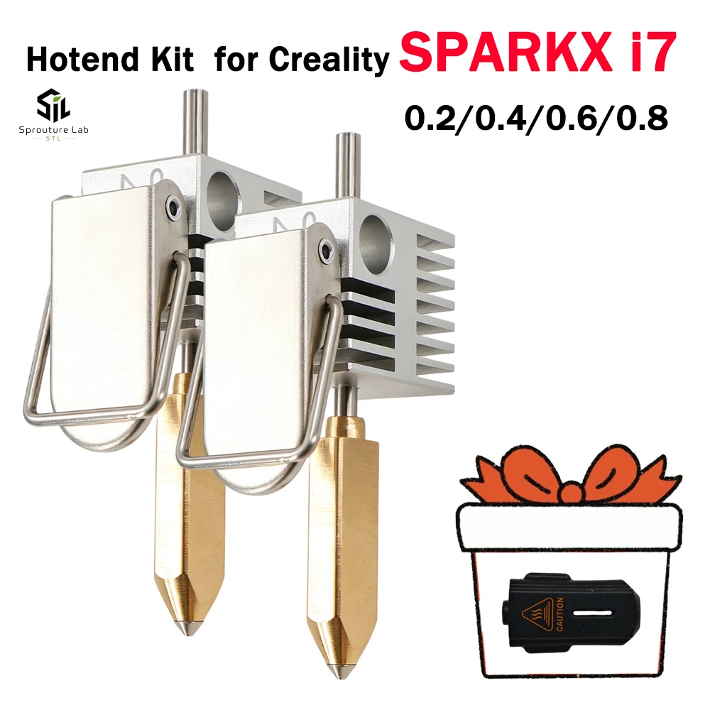 �y�Z�[�����zCreality SPARKX I7 �z�b�g�G���h I7 �z�b�g�G���h_�j�b�P�����b�L 0.2/0.4/0.6/0.8mm ���M�u���b�N������ + �d���|