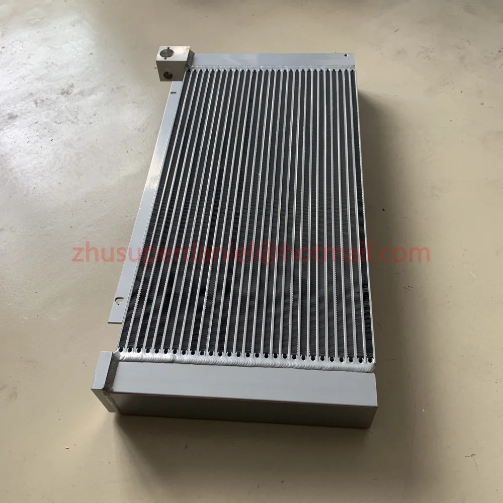 

5.7604.2 aluminum plate fin air oil cooler for Kaeser air compressor