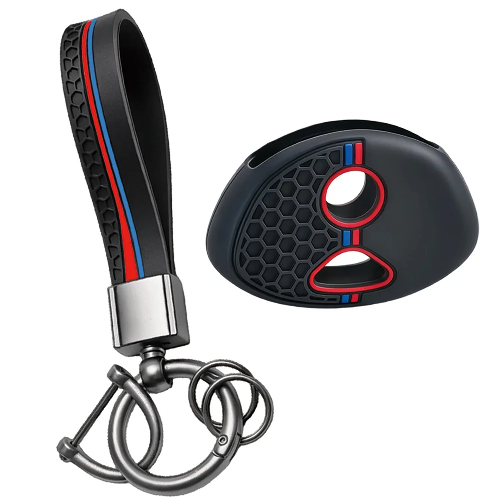 For BMW F650GS F800GS S1000RR F650 F800 R1200 R1150 R ST RT GT K1200R K1300GT Silicone Motorcycle Key Fob Protective Key Cover
