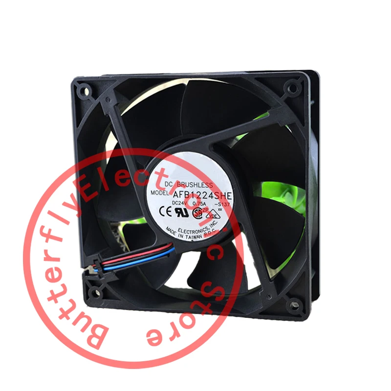 

ОРИГИНАЛЬНЫЙ ВЕНТИЛЯТОР AFB1224SHE 24 В постоянного тока 12038 12038 120*120*38 мм СОВЕРШЕННО НОВЫЙ