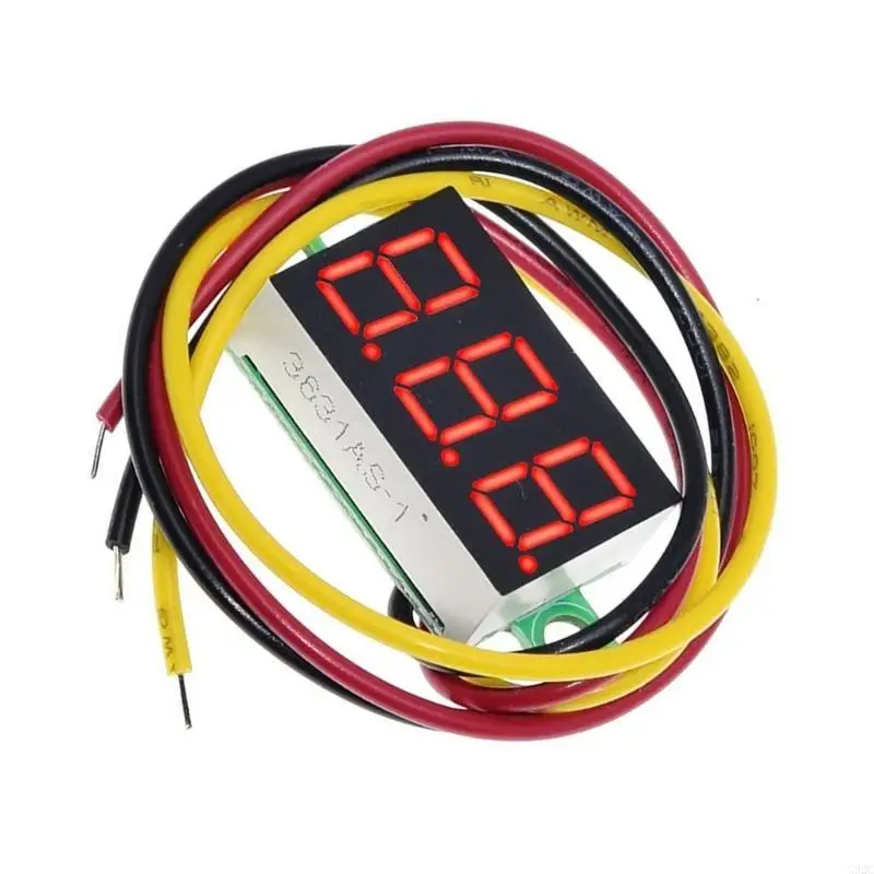 G92C Voltmetro digitale versatile da 0,36 pollici con configurazioni a tre fili stabili adatte agli ingegneri appassionati