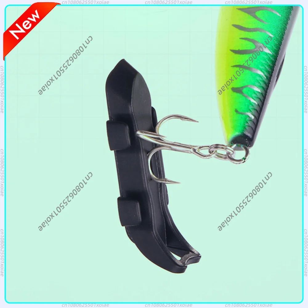 Magnetic Fishing Fixed Bait Gear with Rubber Rings Lures Hook Keeper Holder Prevent Scratching Accessories for Fishing Rod Tool