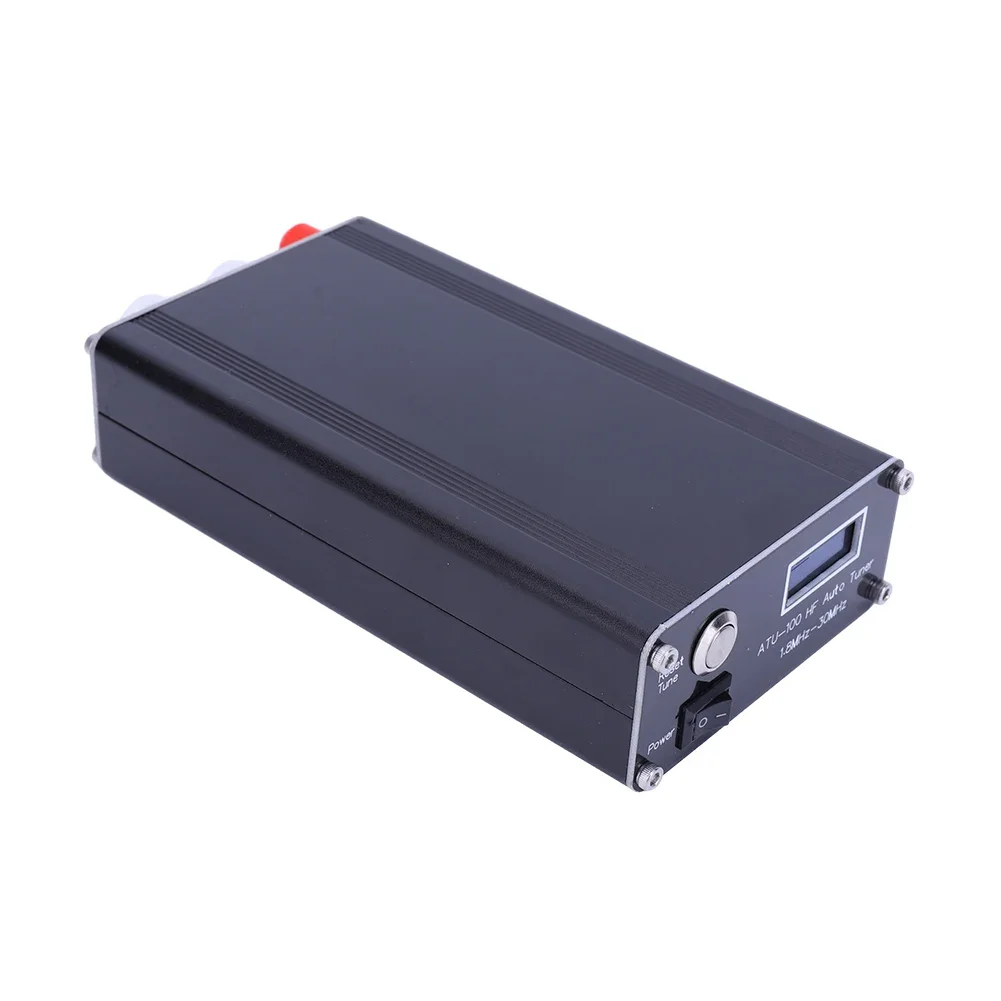 ATU-100 موالف هوائي صغير HF موالف هوائي V3.2 نسخة موالف هوائي تلقائي بواسطة N7DDC + 0.91 OLED موالف هوائي تلقائي