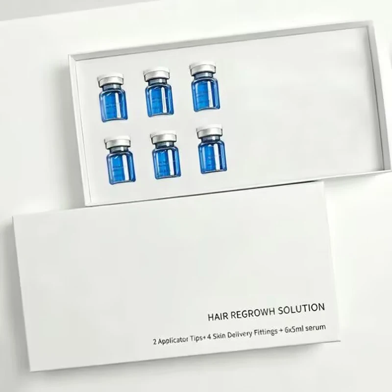 Hair Regrowth GHK-Cu AHK-CU Kit  Hair Solution Scalp Nourishing Serum For Hair Health Maintenance Needle Head Use Scalp Care Kit