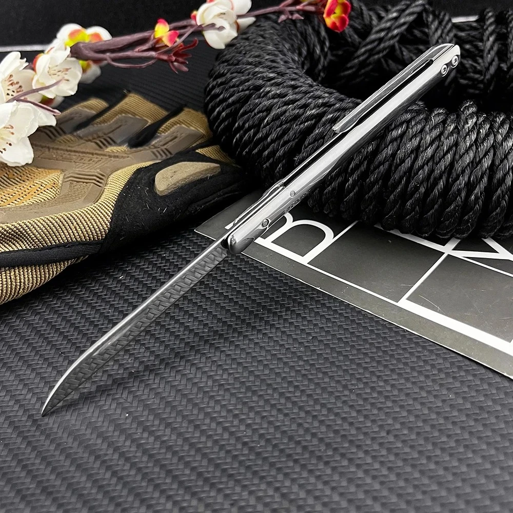 Portable Camping Tools Outdoor Adventure Fishing Knife Multi-purpose Jungle Climbing Backpacking Knife Fruit Knife Daily Cutter
