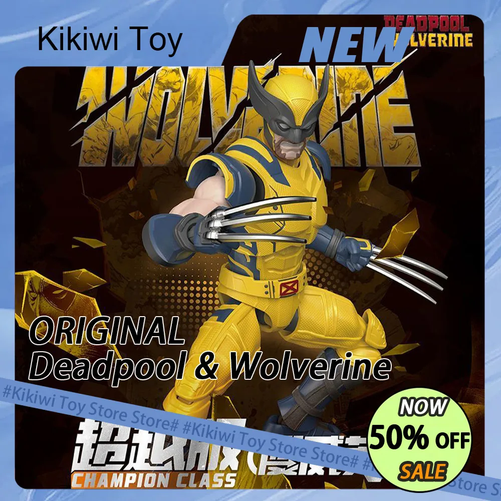 

Новый оригинальный Blokees Дэдпул Росомаха, экшн-фигурка, версия класса, наборы моделей, коллекция из ПВХ, статуя, орнамент, игрушки, подарок