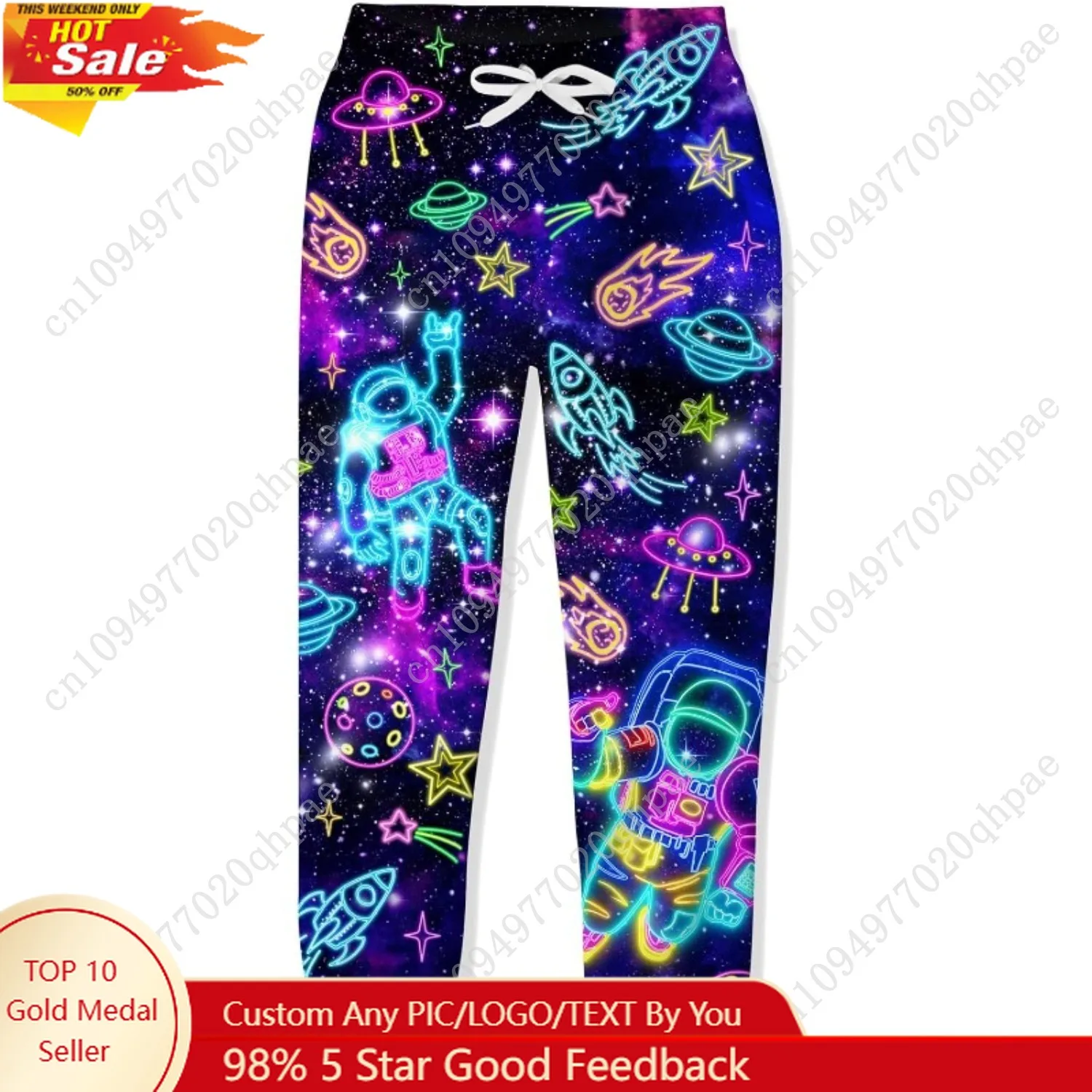 

Idgreatim 6-16T Boys Jogger Pants Funny 3D Graphic Sweatpants Kids Casual Sport Trousers with Pockets