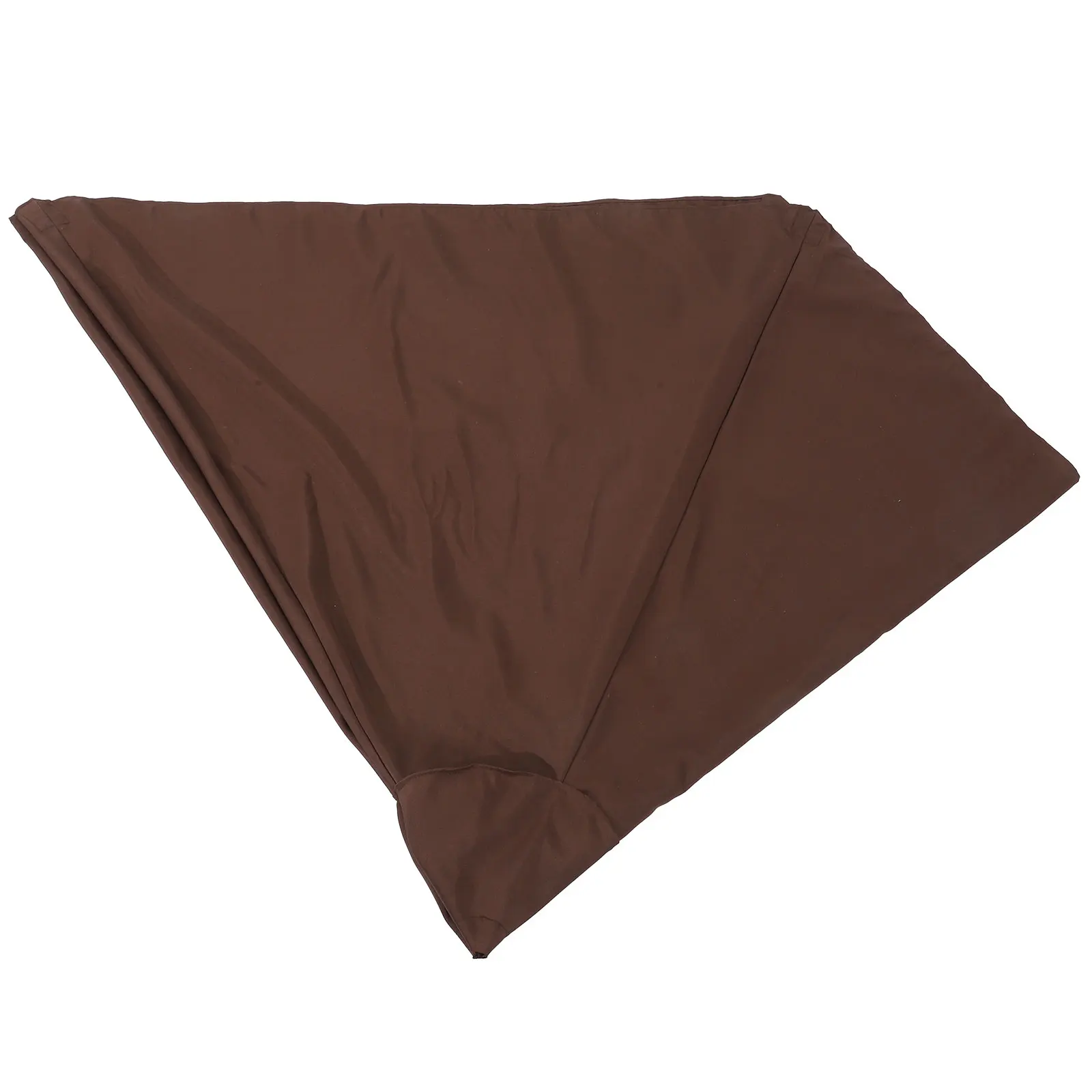 

Replacement Canopy for Patio Umbrella 2.7m 6-Rib Sun Rain Proof Pole Umbrella Fabric Coffee Outdoor Durability