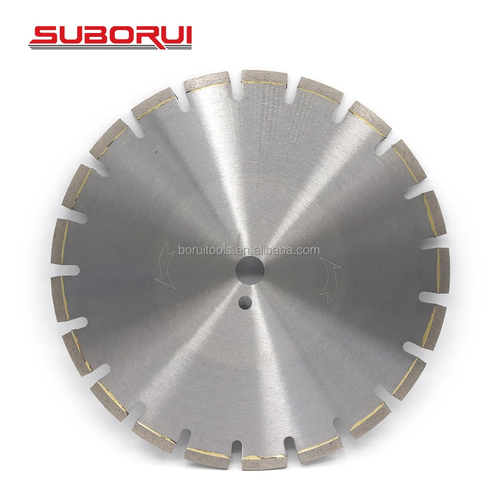 SUBORUI 24inch 600mm Ceramic Diamond Saw Blade Cutting Disc Welded Circular Saw Blades For Granite Marble Concrete Stone
