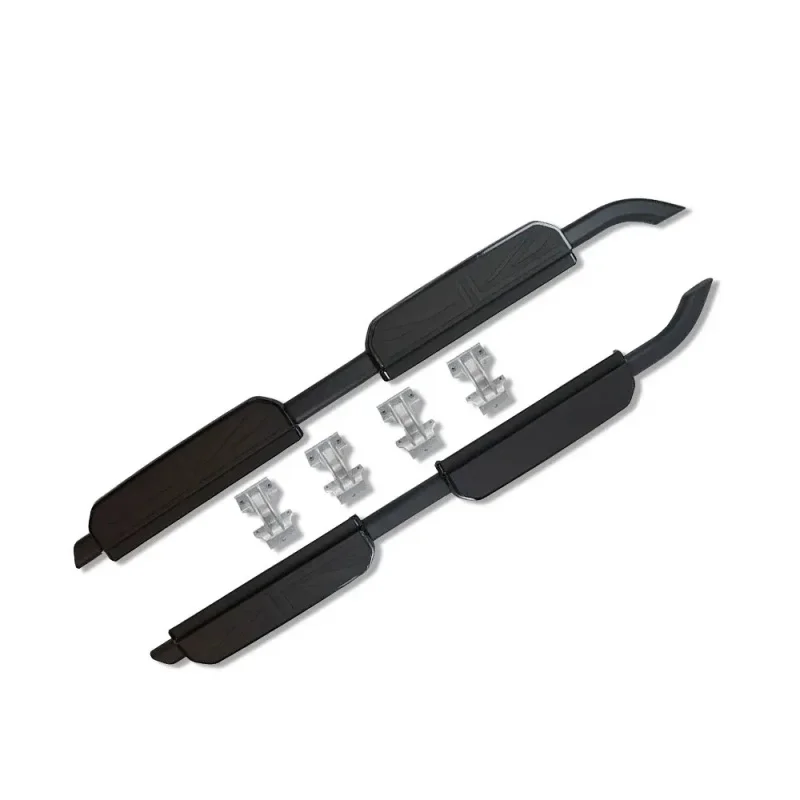 High Quality Union Jack Design Side Steps Pedals Running Boards Exterior Accessories Fit For Defender 110 2020-2023