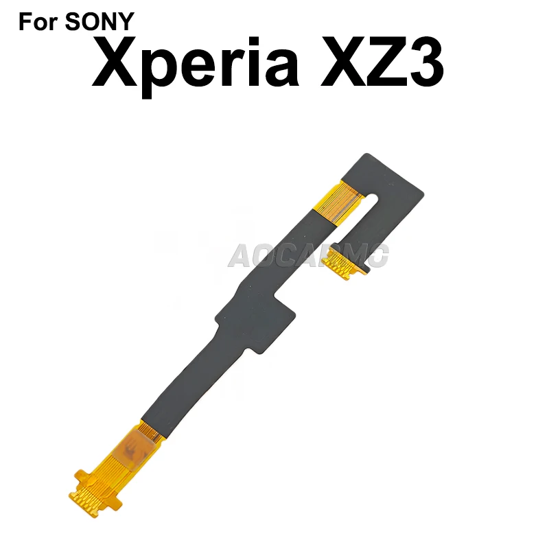 Aocarmo Przewód Flex z Czytnikiem Linii Papilarnych do Sony Xperia XZ3 H9493 6.0" — zdjęcie 7