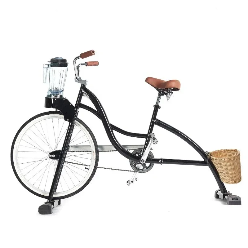 New Party Bike Advertisement Orange Commercial Fruit Blender Smoothie and  Juicer Extractor Machine