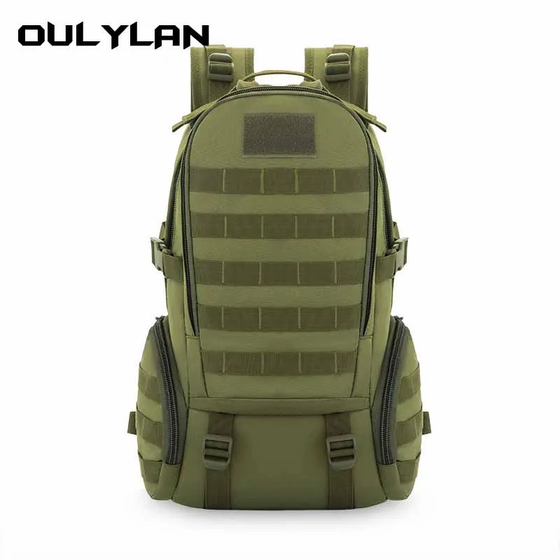 Camping Large Bag Tactical Men Camouflage Backpack Hiking Mountaineering Bag Multi-functional Sports Travel Backpack Outdoor