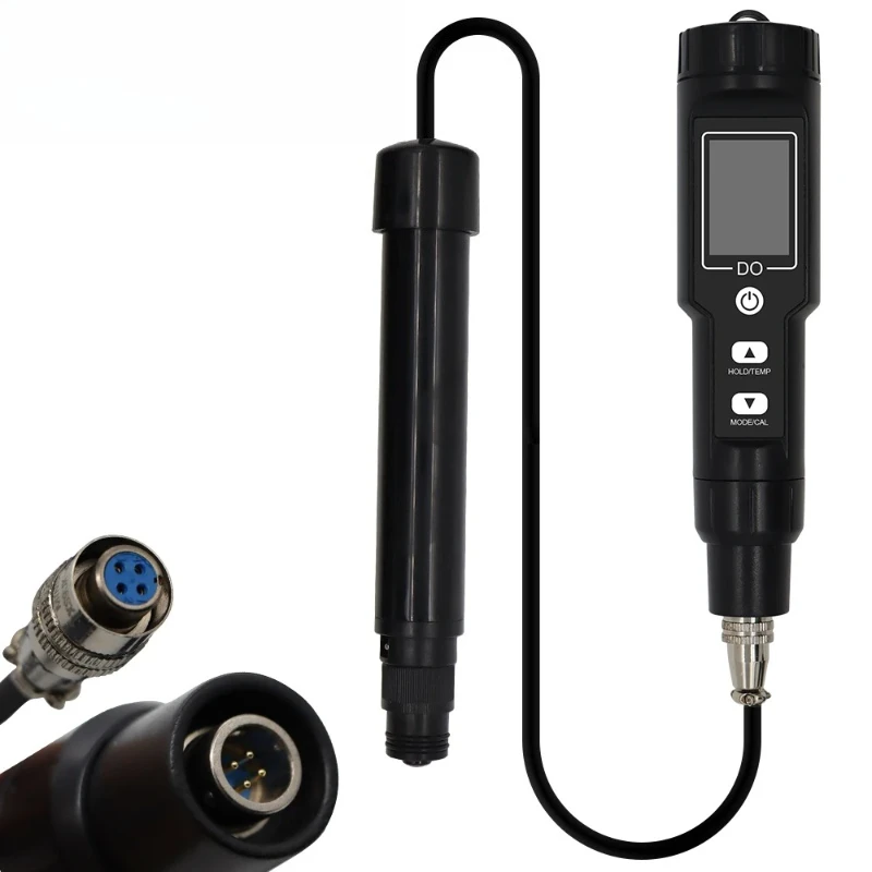 

Professional DO9100 Dissolved Oxygen Meter Backlight Digital DO Tester Water Quality Detector for Seawater Freshwater Fish Tank