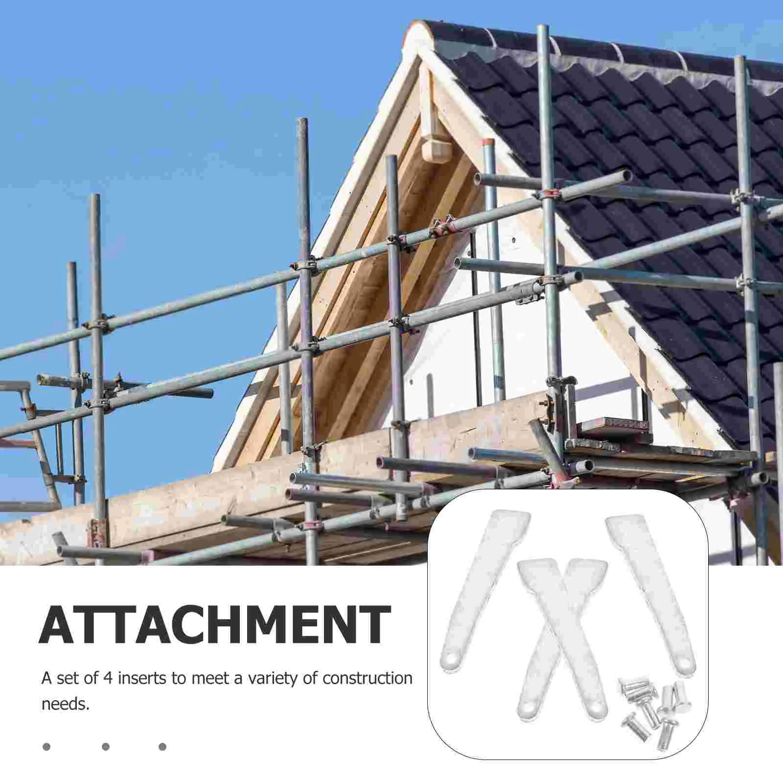 4 Pcs Scaffolds Accessory Pan Buckle Scaffolding Accessories Replacement Insert Small Fixing Part