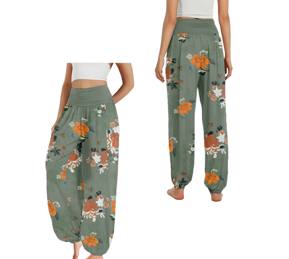 Women's pants cotton loose pants Sexy Trendy Fashion Yoga Pants Cool Workout Trousers