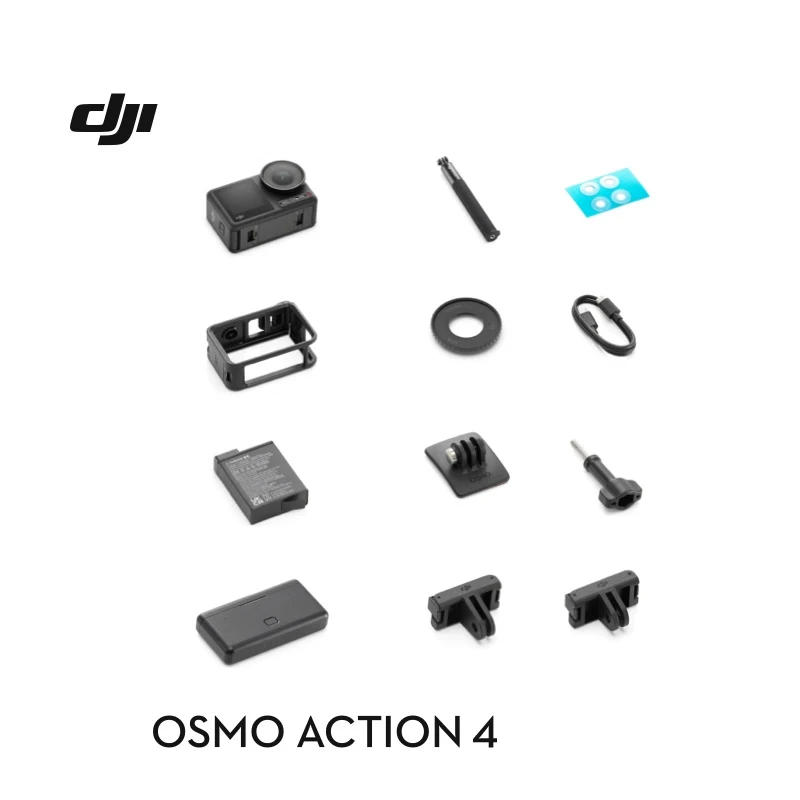 DJI Osmo Action 4 sports camera Fishing ride diving motorcycle vlog camera