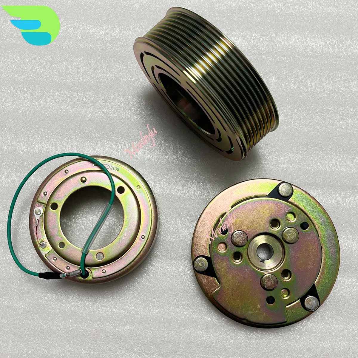 

AC A/C Air Conditioning Compressor Clutch Pulley For UNIVERSAL SANDEN 508 5H14 SD5H14 SD508 8PK 119,00 MM 24V