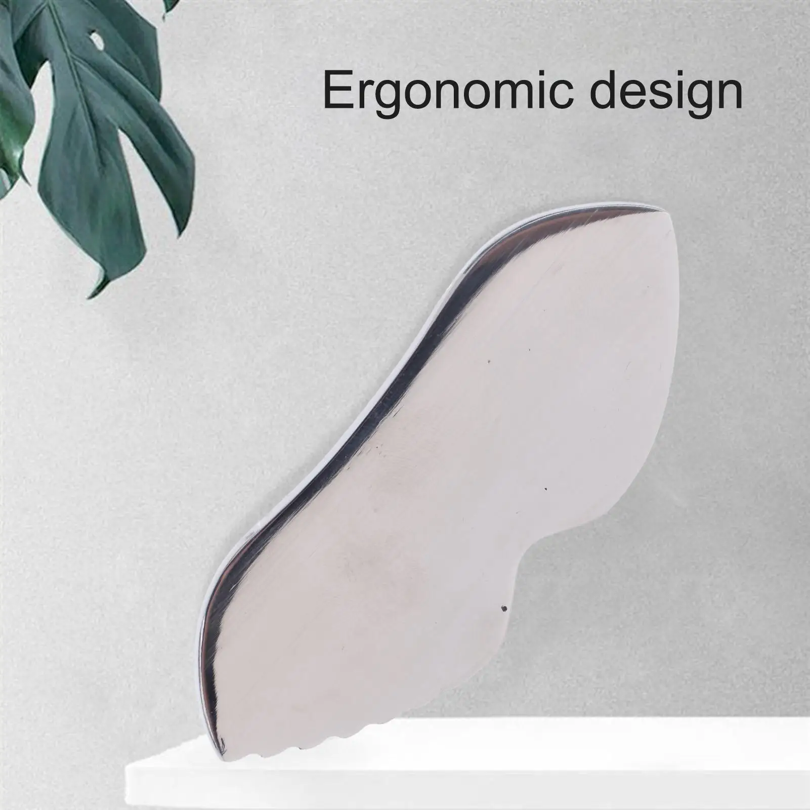 Gua Sha massagehulpmiddel, roestvrijstalen gezichts- en lichaamsgua Sha-stimulator, spier Gua Sha zacht weefsel Gua Sha gezichtsmoederdag Gif