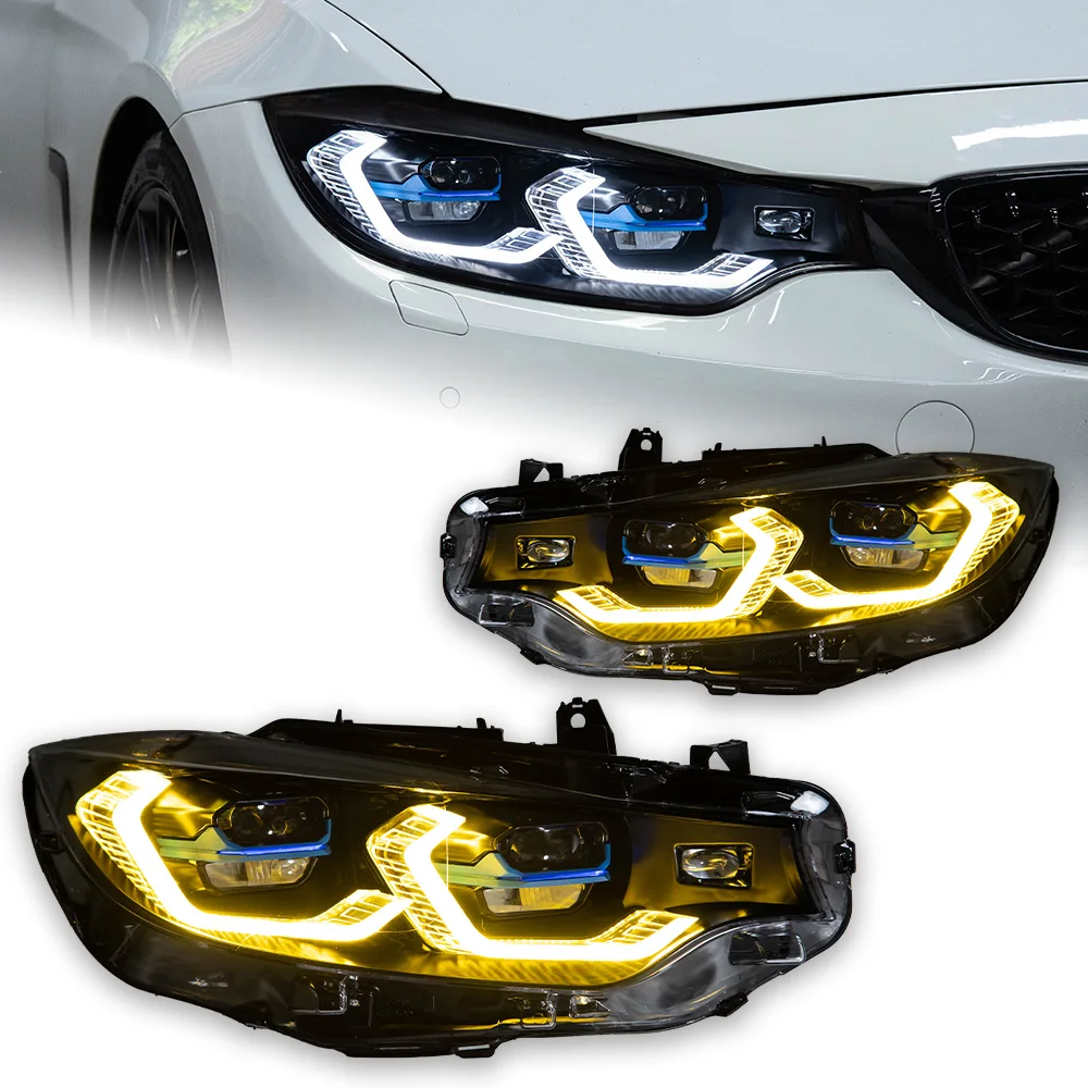 

Headlight For BMW F32 2012-2019 F82 M4 GTS Car автомобильные товары LED DRL 425i 428i 430i 435i F36 F80 F33 Car Accessories