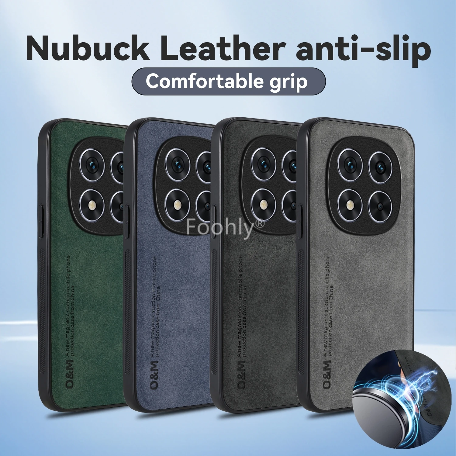 

Skin Feeling Shockproof Magnetic Case for Xiaomi Redmi Note 14 Pro 5G 14 Pro+ Plus Protective Cover Back Shell Coque Funda