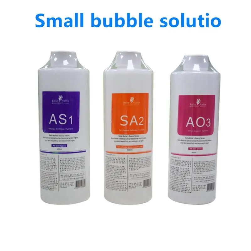 Beauty Instrument Solution AS1 SA2 AO3 Bottle / 400ml Normal Skin Microcrystalline Peeling Water Facial Essence Suitable For Sal