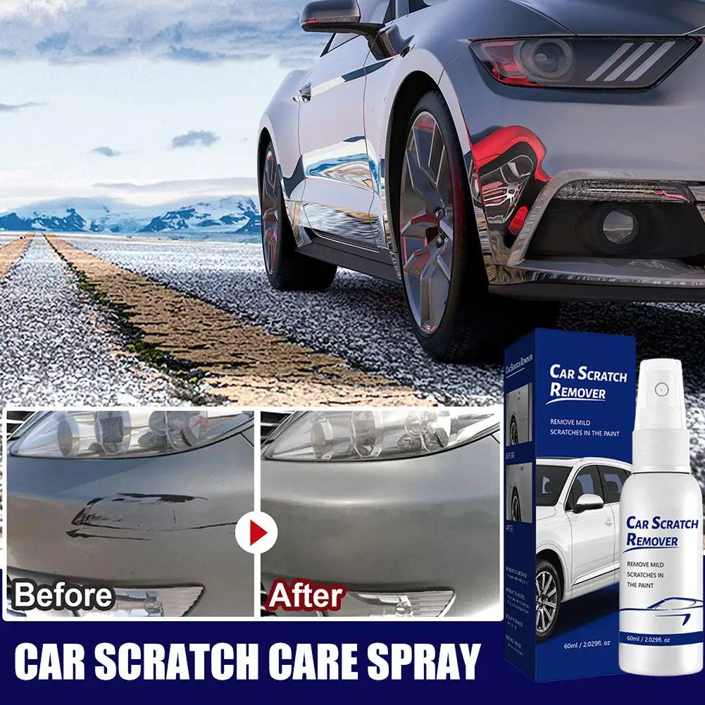 

Car Paint Scratch Repair Spray High Polish Agent Auto Coating Scratch Remover For Automotive Paints Cars Trucks Motorcycles W5R0