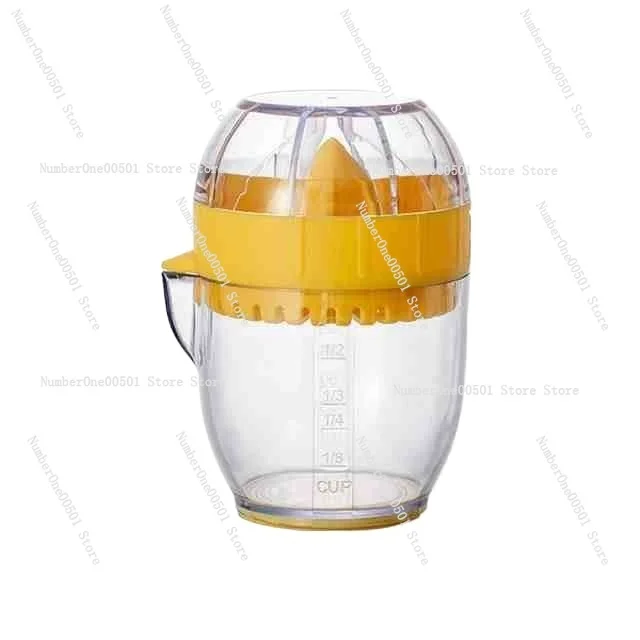 

Manual Juicer Pulp Juice Separation Citrus Fruit Squeezer Lemon Orange Press No Splash Home Juice Extractor