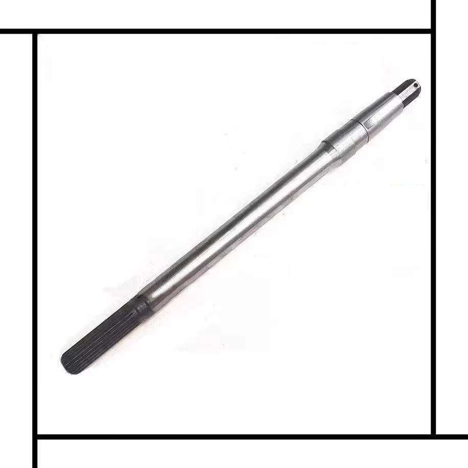 

Electric Tricycle Rear Axle Half Shaft 22th 11.5/10 cm 45# for 6206 Bearing 40-80cm High-Strength Gearbox Transmission Shaft