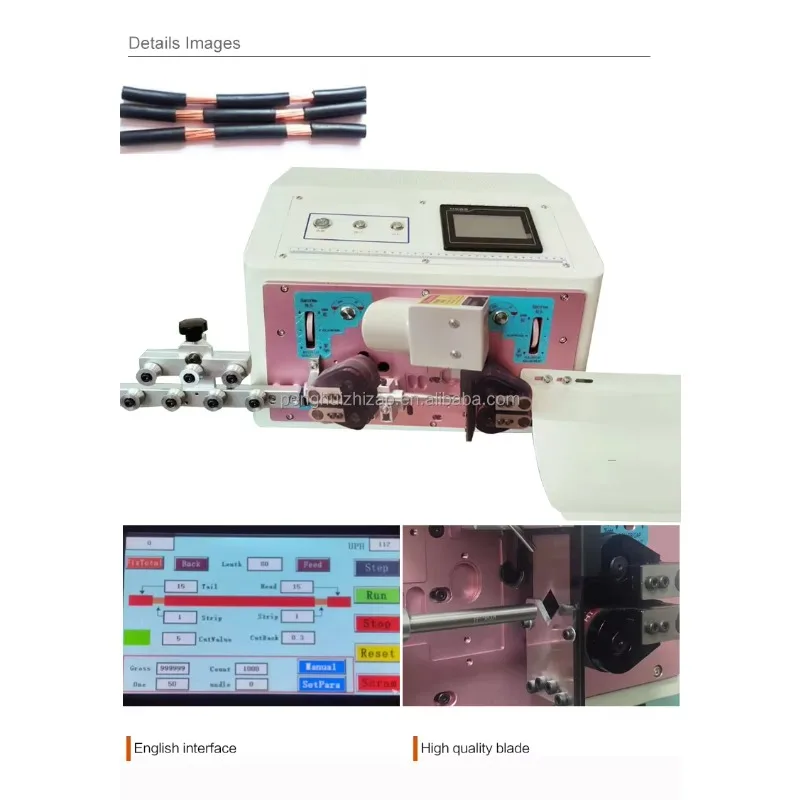 16Sqmm Cable Stripping Machine Belt Type Wire Harness Fully Automatic Wire Cutting and Stripping Machine