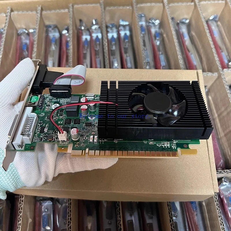 GTX750 グラフィックスカード 4 グラムハーフハイトスロットカード DDR3 小型ケース独立したグラフィックスカード GT1030 2 グラムデスクトップコンピュータオフィス