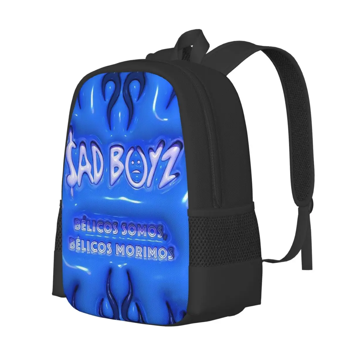 Junior H Sad Boyz Corridos Tumbados Mexico Student Backpack School Bag Hiking Travel Daypack for Men Women Bookbag Shoulder Bags