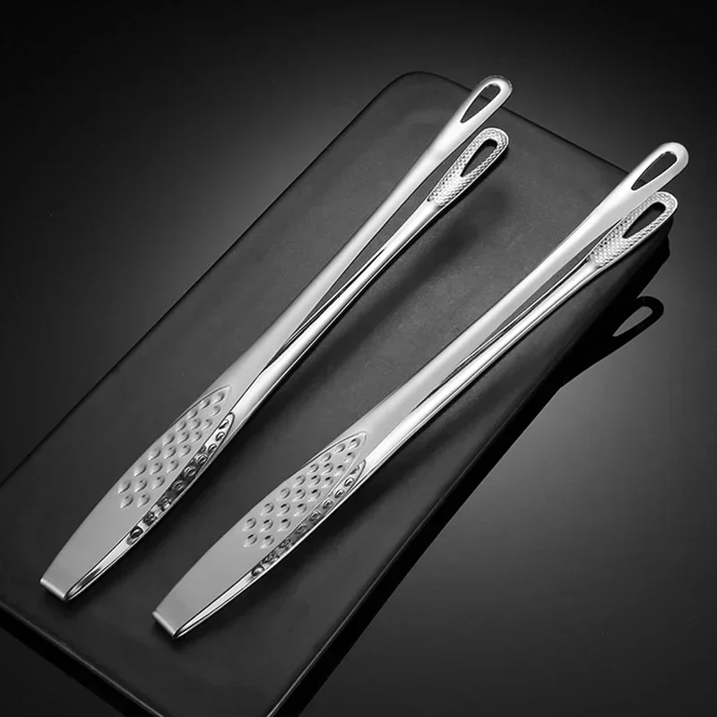 Stainless Steel Barbecue Tongs Clip BBQ Grill Meat Tongs Cooking Tweezers for Food Utensils Household Kitchen Cooking Gadgets