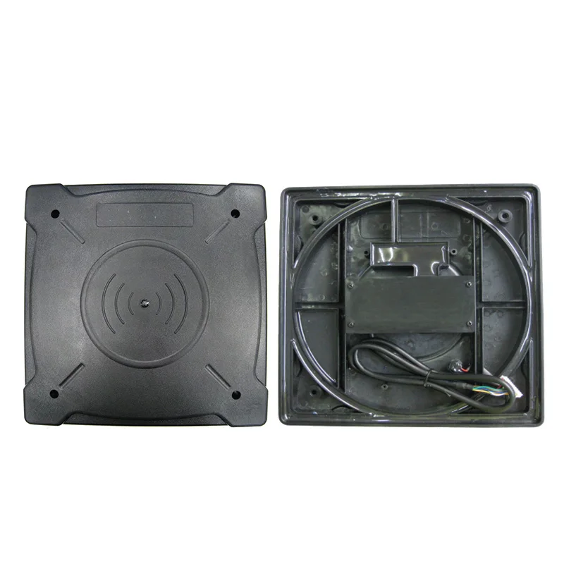 lettore fisso a pannello RFID FDX-B per uso esterno a mano libera per EID Tag bovini animali passeggiate identificazione passata pesatura latticini e cervi