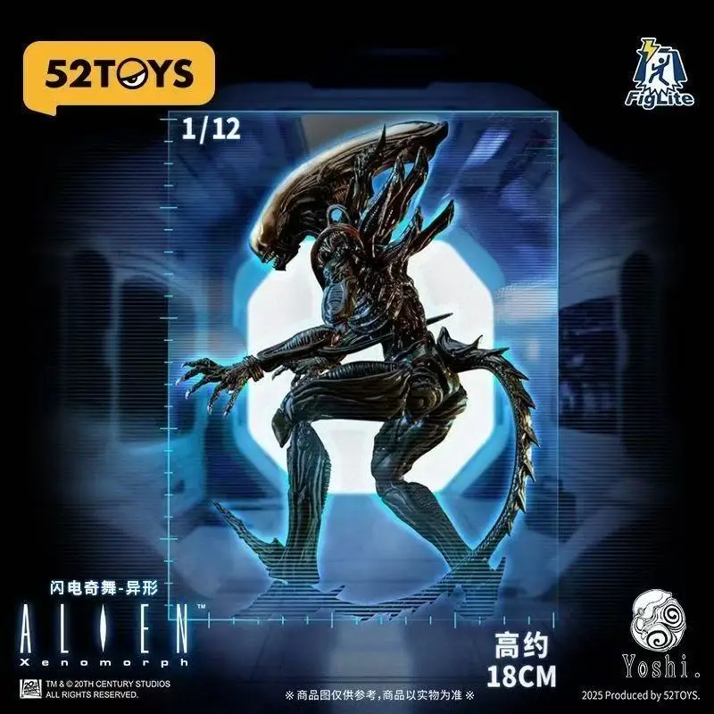 52TOYS1/12 Beast Box serie ilimitada IB13 XENOMOPH Alien conjunto Deformable conjunto completo 6 pulgadas 16cm modelo de figura de acción en Stock